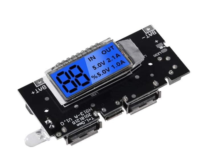 ماژول پاور بانک و نمایشگر LCD مدل O2-A2V5